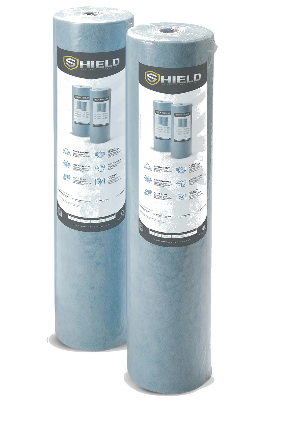 Shield Surface Protection self-adhesive floor felt cover rolls